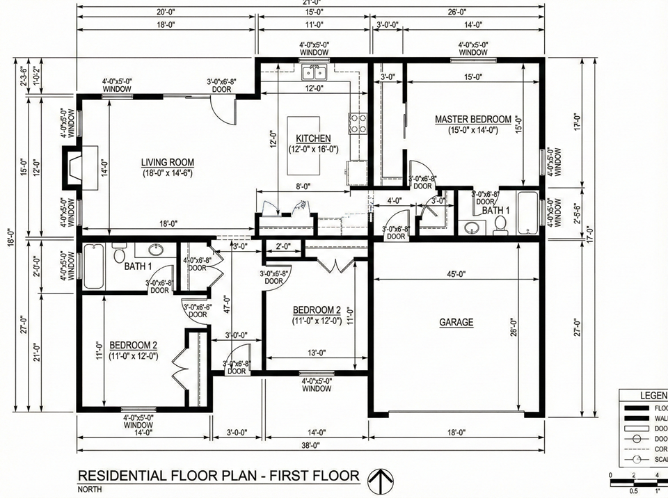 Architectural Floor Plans